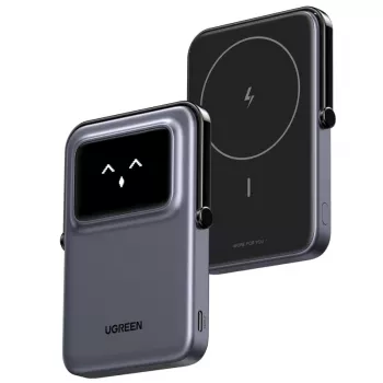 Ugreen Uno PB571 varavirtalähde 5000 mAh, USB-C 20W, harmaa