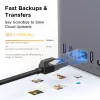 Verkkotallennuslaite UGREEN NASync DH2300 — Rockchip A76/A55 2,2 GHz, 4 GB RAM, 2x SATA, 1x GbE, 2x USB 3.2, USB-C, HDMI