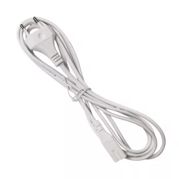 Virtajohto TARGUS HJ4411WHEUX, 2 m, verkkopistoke Type-C - IEC C7, valkoinen