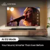 Soundbar Hisense AX5140Q 5.1.4 Dolby Atmos, 600 W RMS, langaton subwoofer 280 W, musta