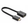 HDMI-kaapeli Ugreen 20137 Mini-HDMI pistoke - HDMI liitin musta kulta