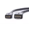 HDMI-kaapeli Ugreen 20137 Mini-HDMI pistoke - HDMI liitin musta kulta