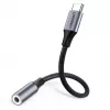 Matkapuhelinkaapeli Ugreen 30632 USB-C - 3,5 mm musta