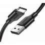 Ugreen 60116 USB-kaapeli USB 2.0 1 m USB A USB C musta
