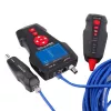 Kaapelitesteri LYNX CS TLCD88 — LCD-testeri Cat3/Cat5E/Cat6 ja PoE-tunnistus