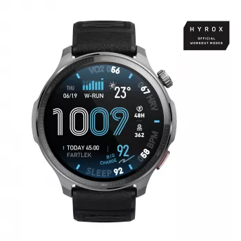 Amazfit Balance 2 XT 3,81 cm (1,5 tuumaa) AMOLED digitaalinen 480 x 480 pikseliä kosketusnäyttö musta Wi-Fi GPS (satelliitti)