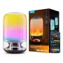 Pöytävalaisin Govee H6020 Table Lamp 2 Pro Sound by JBL — RGBIC + lämmin valkoinen, 600 lm, Wi-Fi ja Bluetooth, 5200 mAh