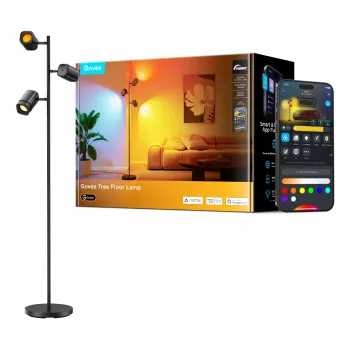 Govee Tree Floor Lamp älykäs jalkavalaisin WLAN/Bluetooth 72 W