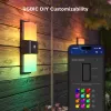 Ulkoseinävalaisin Govee H7078CD1 älykäs RGB-värinvaihto, WLAN-/sovellusohjaus