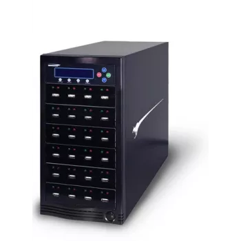 iStorage Kanguru U2D2-23 mediatuplaaja USB-muistitikkujen tuplaaja musta 23 kopiota