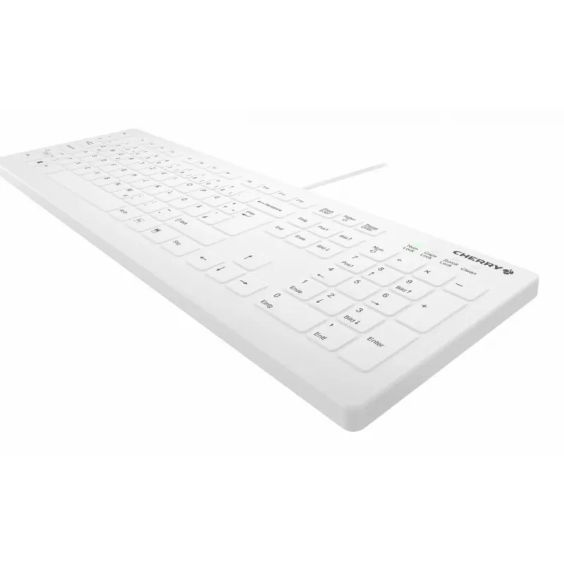 Contour Design Active Key AK-C8112 näppäimistö lääketiede USB QWERTZ saksa valkoinen