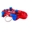 PDP Rock Candy: Mario Punch punainen, läpikuultava USB-peliohjain analoginen/digitaalinen Nintendo Switch, Nintendo Switch Lite, Nintendo Switch OLED