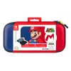 Kovakuorinen kantolaukku PDP ohut Deluxe Power Pose Mario Nintendo - sininen/punainen