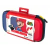 Kovakuorinen kantolaukku PDP ohut Deluxe Power Pose Mario Nintendo - sininen/punainen