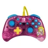 PDP Rock Candy: Bubblegum Peach pinkki, läpikuultava USB-peliohjain analoginen / digitaalinen Nintendo Switch, Nintendo Switch Lite, Nintendo Switch OLED