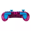 PDP Rock Candy: Bubblegum Peach pinkki, läpikuultava USB-peliohjain analoginen / digitaalinen Nintendo Switch, Nintendo Switch Lite, Nintendo Switch OLED