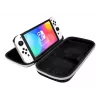 PDP ohut Deluxe: musta & valkoinen kovakuorinen kotelo Nintendo musta, valkoinen