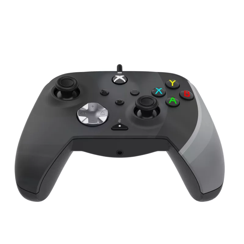 PDP Rematch musta, valkoinen USB-peliohjain analoginen PC, Xbox One, Xbox Series S, Xbox Series X