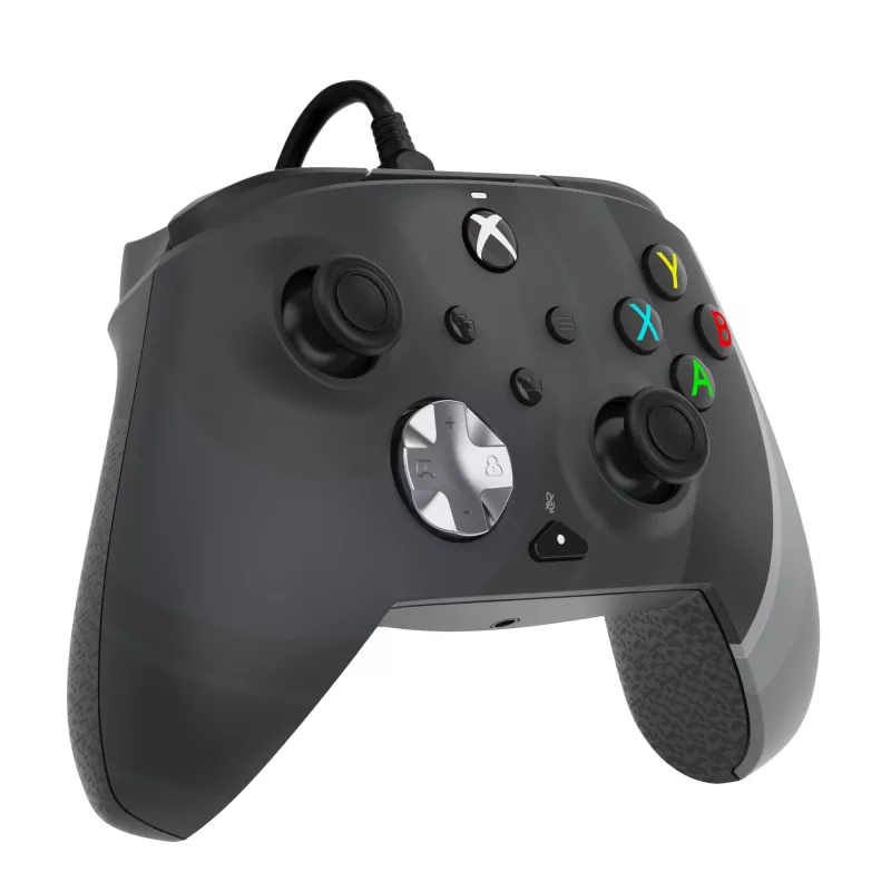 PDP Rematch musta, valkoinen USB-peliohjain analoginen PC, Xbox One, Xbox Series S, Xbox Series X