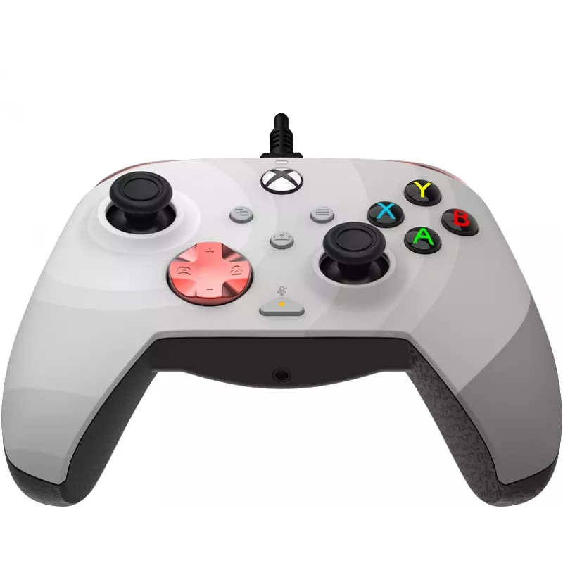PDP Rematch Advanced -ohjain langallinen USB-C PC, Xbox One, Xbox Series X|S - musta/punainen/valkoinen, 2,43 m kaapeli