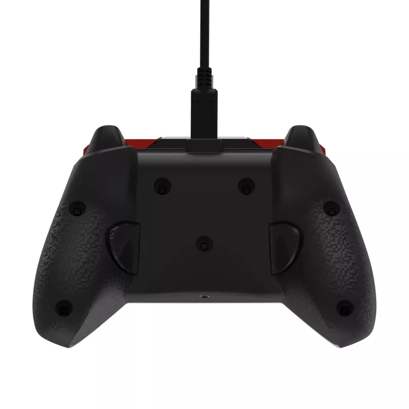 PDP Rematch Advanced -ohjain langallinen USB-C PC, Xbox One, Xbox Series X|S - musta/punainen/valkoinen, 2,43 m kaapeli