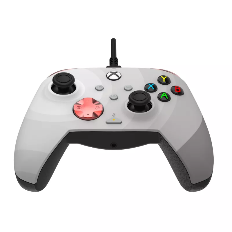 PDP Rematch Advanced -ohjain langallinen USB-C PC, Xbox One, Xbox Series X|S - musta/punainen/valkoinen, 2,43 m kaapeli