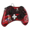 PDP Rock Candy: Mario Punch punainen, läpinäkyvä USB-peliohjain analoginen/digitaalinen Nintendo Switch, Nintendo Switch Lite, Nintendo Switch OLED
