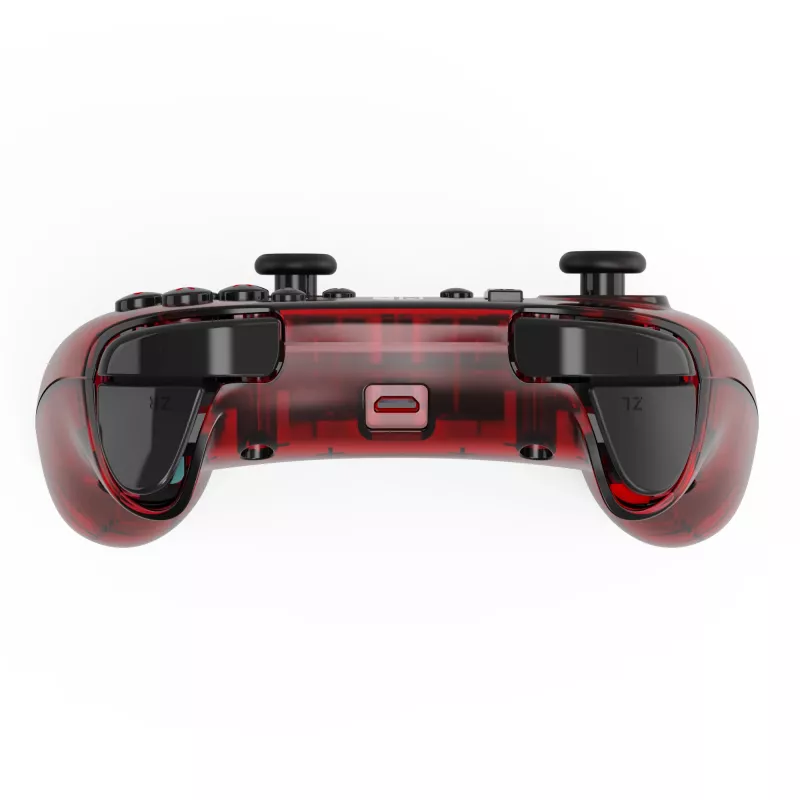 PDP Rock Candy: Mario Punch punainen, läpinäkyvä USB-peliohjain analoginen/digitaalinen Nintendo Switch, Nintendo Switch Lite, Nintendo Switch OLED