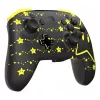PDP REMATCH GLOW musta, keltainen peliohjain analoginen/digitaalinen Nintendo Switch, Nintendo Switch OLED