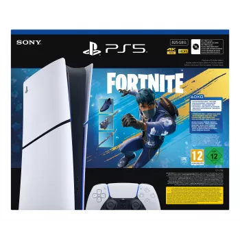 Sony PlayStation 5 (malliryhmä - ohut) Digital Edition, Fortnite Flowering Chaos -paketti