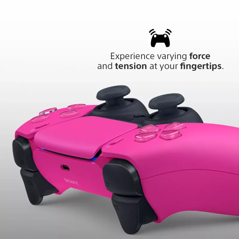 Peliohjain Sony DualSense v3 PlayStation 5 - pinkki, Bluetooth & USB Type-C, sisäänrakennettu akku