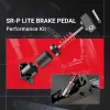Moza Racing SR-P Lite lisävarustesarja, PC, poljinvoimasarja, musta, punainen, hopea, MOZA, SR-P Lite, 1 kpl