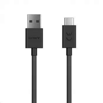 Sony UCB20 USB-kaapeli USB 2.0 1 m USB A USB C musta