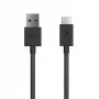 Sony UCB20 USB-kaapeli USB 2.0 1 m USB A USB C musta