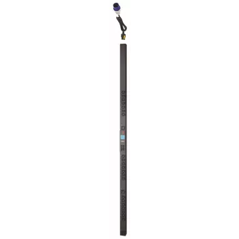 APC Rack PDU 2G, Metered by Outlet kytkennällä, ZeroU, 16A, 230V, (21) C13 & (3) C19