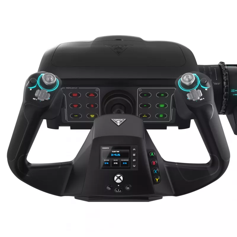 Flight Sim Turtle Beach VelocityOne Flight musta USB analoginen digitaalinen PC Xbox