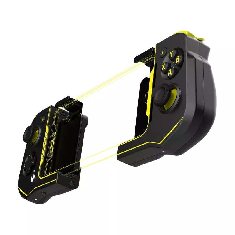 Peliohjain Turtle Beach Atom musta keltainen Bluetooth Android langaton