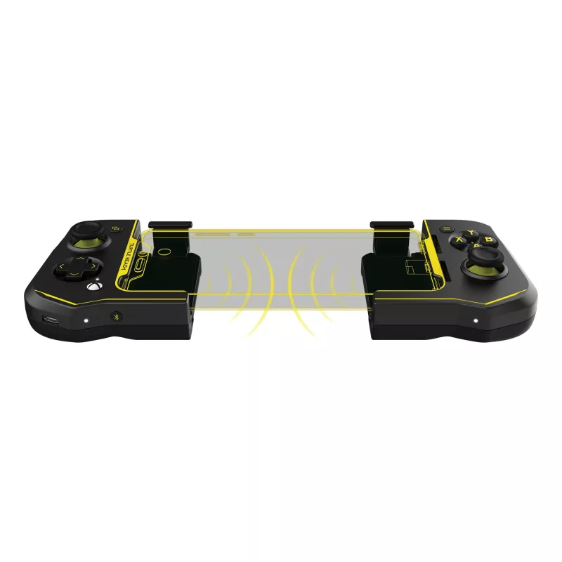 Peliohjain Turtle Beach Atom musta keltainen Bluetooth Android langaton
