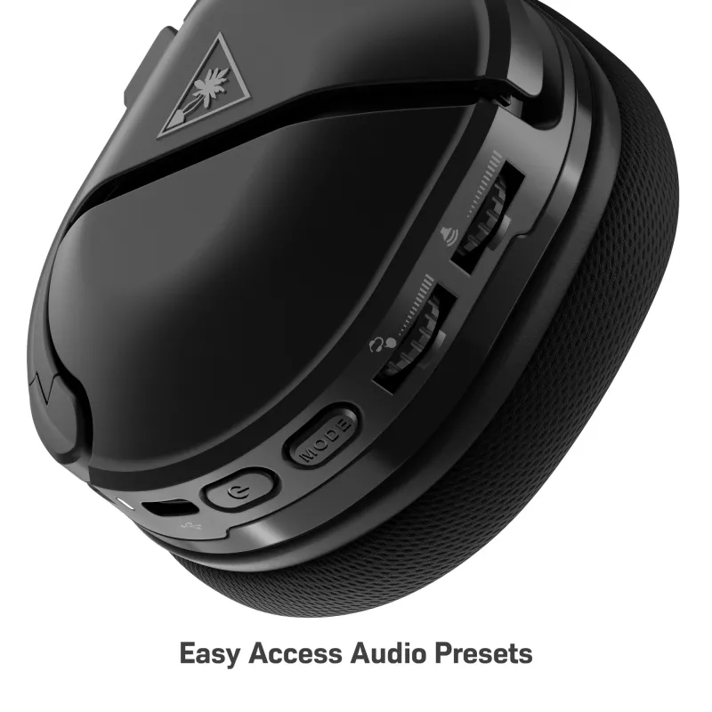 Headset Turtle Beach Stealth 600 Gen 2 MAX – johdollinen & langaton, USB-C, korvan ympäri, 20–20000 Hz, musta