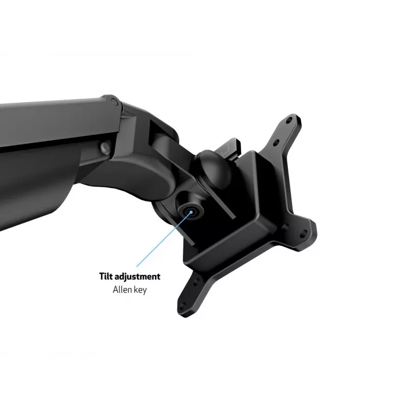 Multibrackets M VESA Gas Lift Arm Dual musta