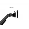 Multibrackets M VESA Gas Lift Arm Dual musta