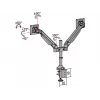 Multibrackets M VESA Gas Lift Arm Dual musta