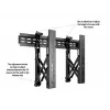 Videoseinäkiinnike Multibrackets M Public Push 40-70