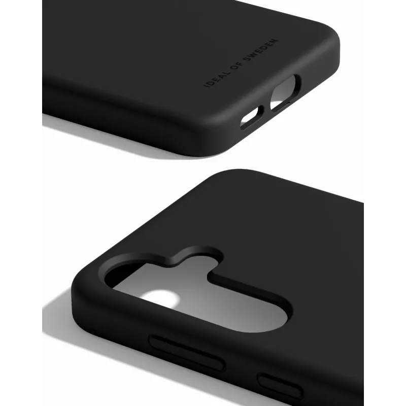 iDeal of Sweden Silicone Case MagSafe Galaxy S24 / S25 musta