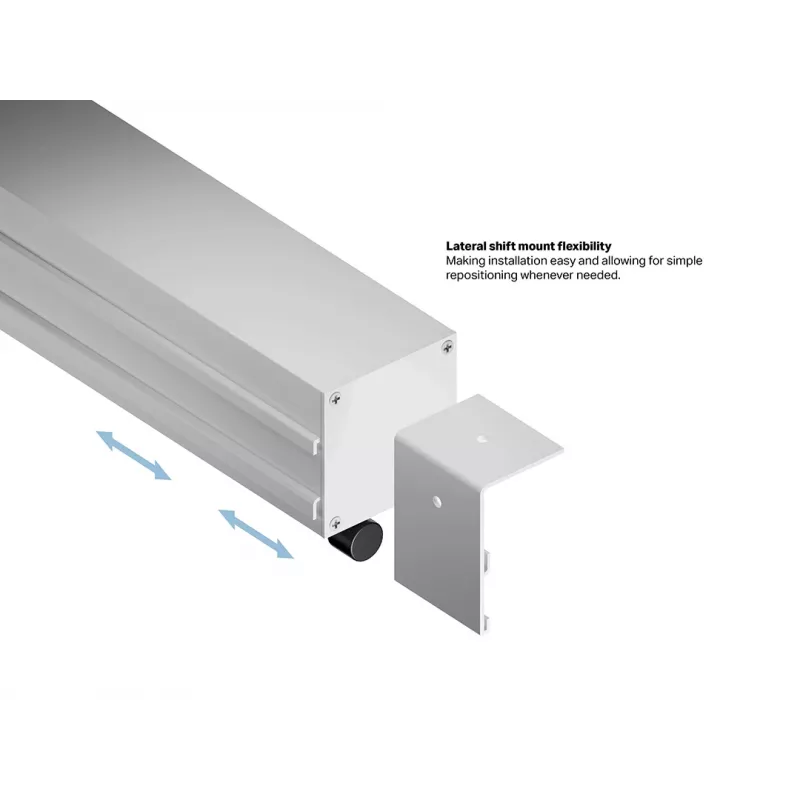 Multibrackets M 4:3 manuaalinen projektionäyttö 200x150, 100 tuumaa