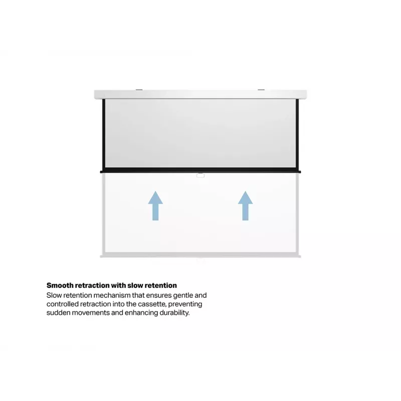 Multibrackets M 4:3 manuaalinen projektionäyttö 200x150, 100 tuumaa