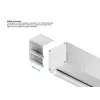 Multibrackets M 1:1 manuaalinen projektiokangas 200x200, 112 tuumaa White Edition