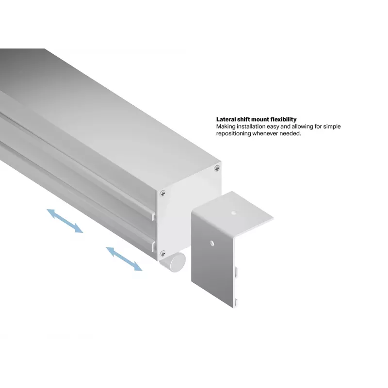 Multibrackets M 1:1 manuaalinen projektiokangas 200x200, 112 tuumaa White Edition