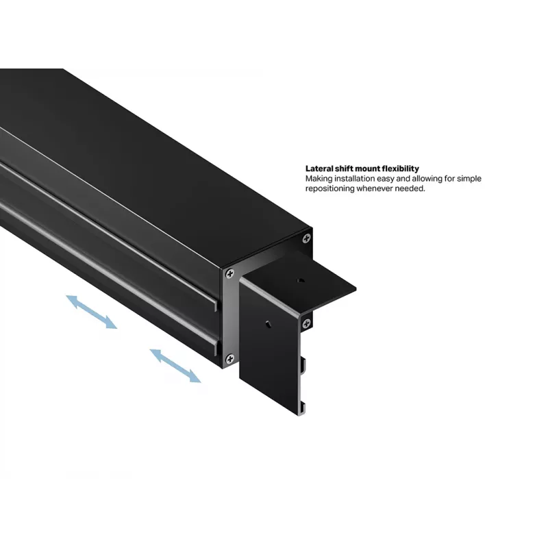 Multibrackets M 16:9 moottorikäyttöinen projektionäyttö 240x135, 108 tuumaa Black Edition