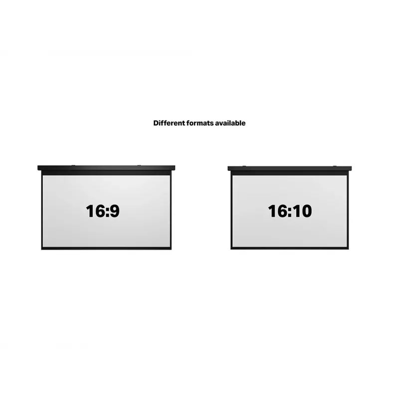 Multibrackets M 16:9 moottorikäyttöinen projektionäyttö 240x135, 108 tuumaa Black Edition